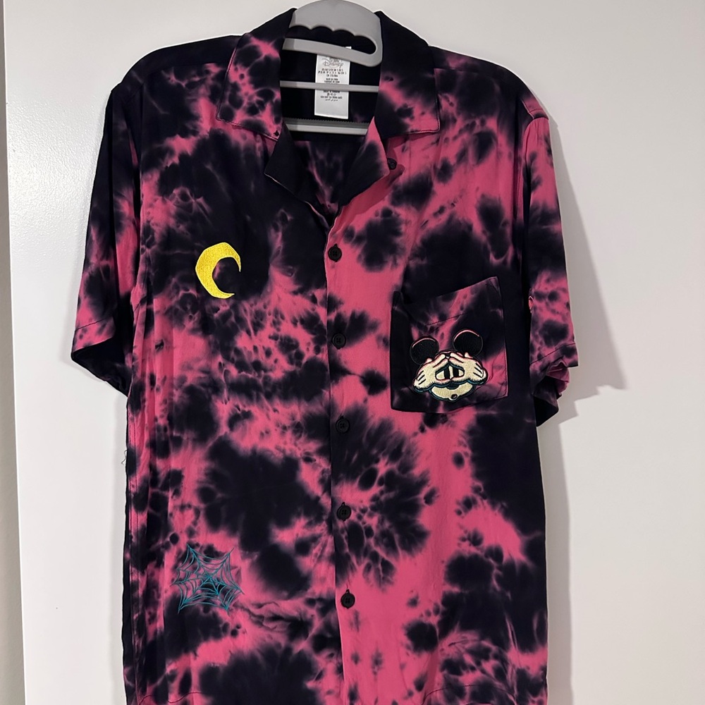 Disney Mickey Halloween Tie-Dye Shirt